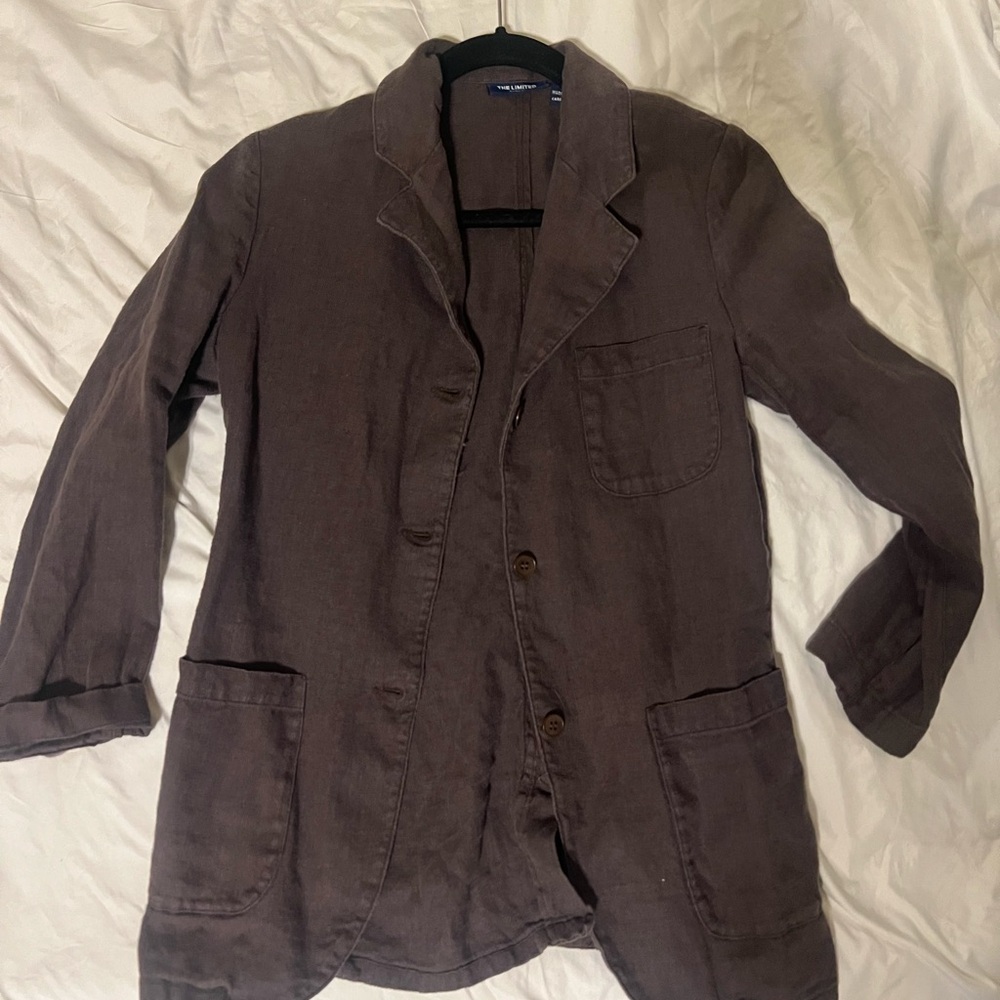 The Limited 100% linen light blazer